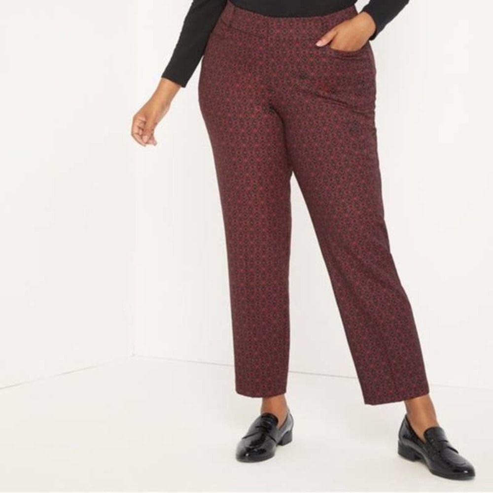 Eloquii Kate Fit Crepe Cropped Pants Size 26